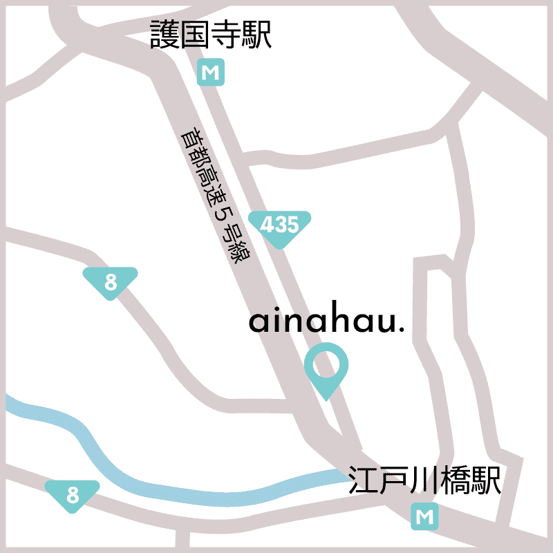 ainahau.の地図